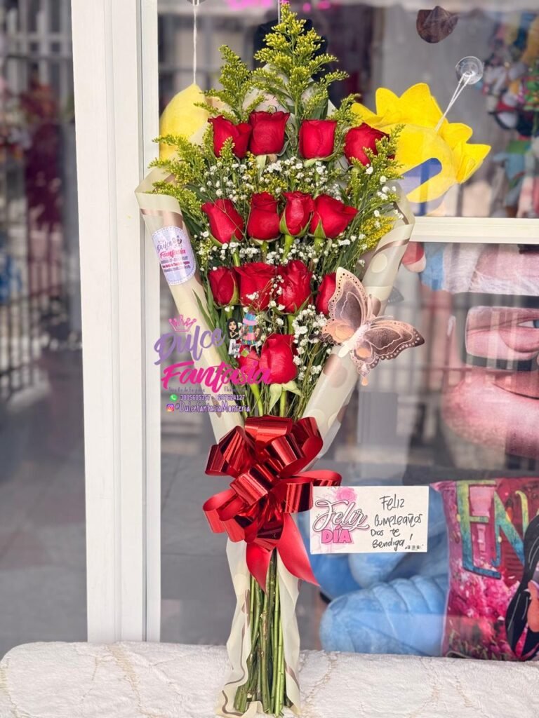 Ramo de rosas x15