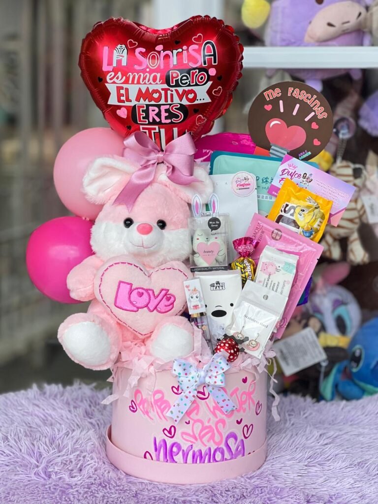 Ancheta peluche maquillajes